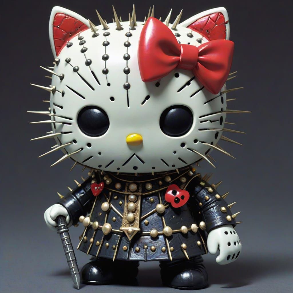 Sinister Hello Kitty Pinhead Cover by Rutkowski