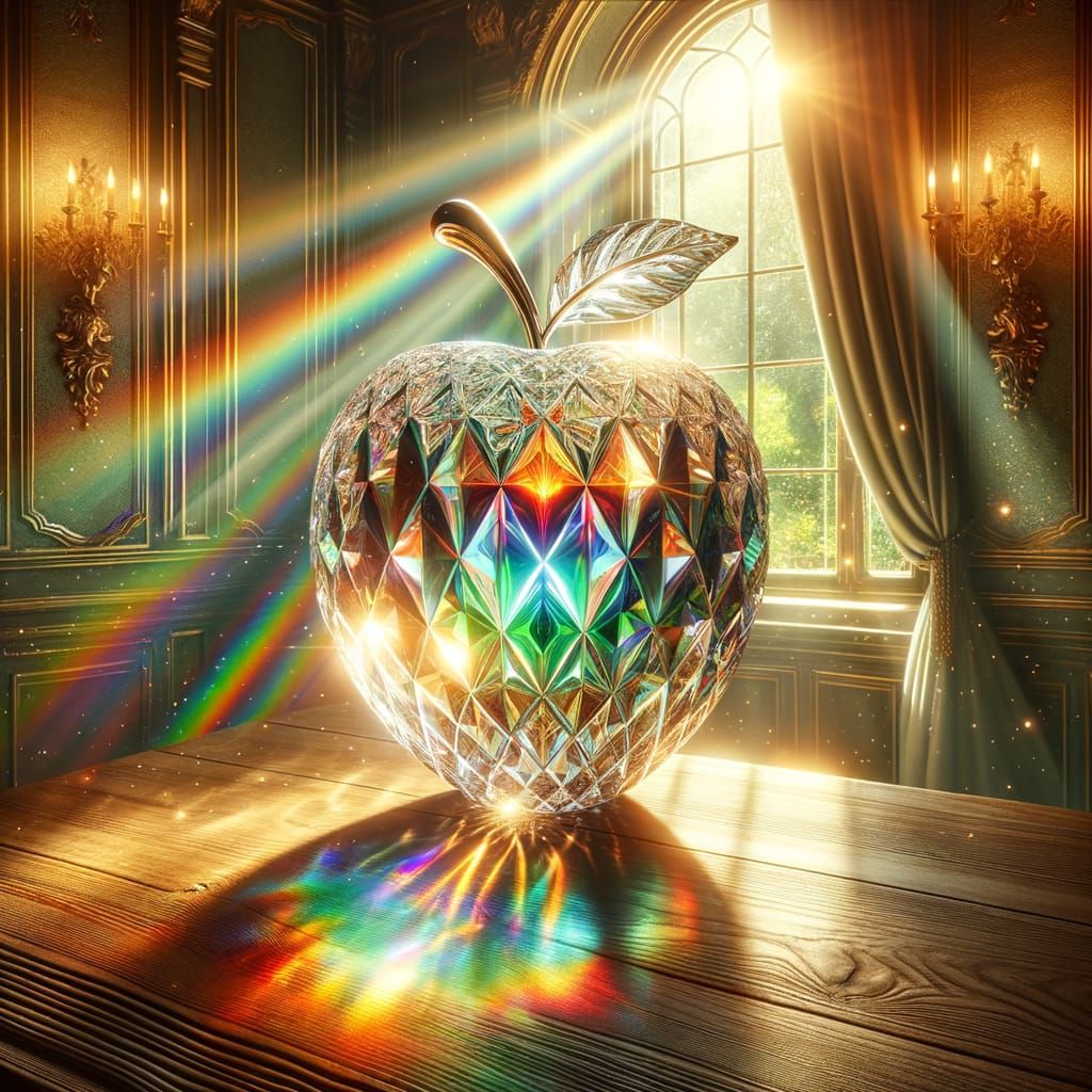 Crystal Apple Prism