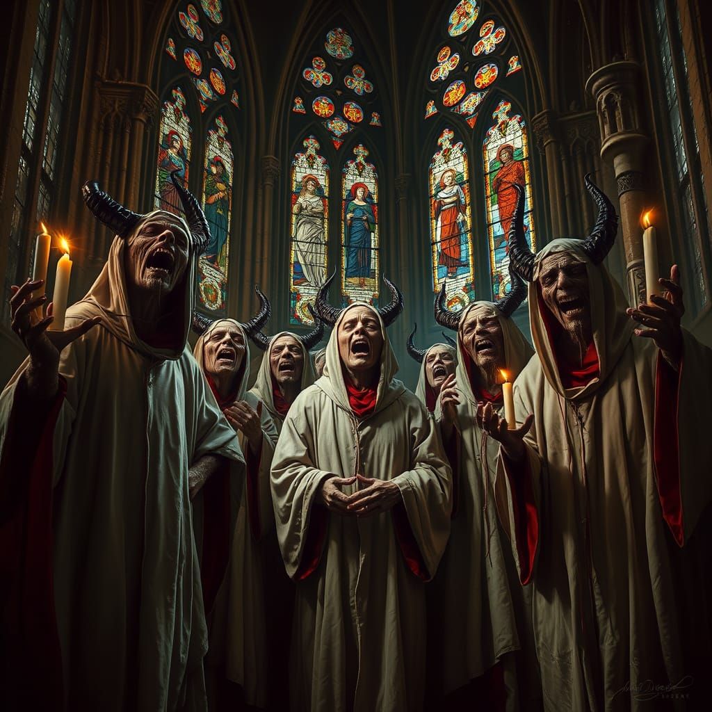 Darkly Twisted Church Choir