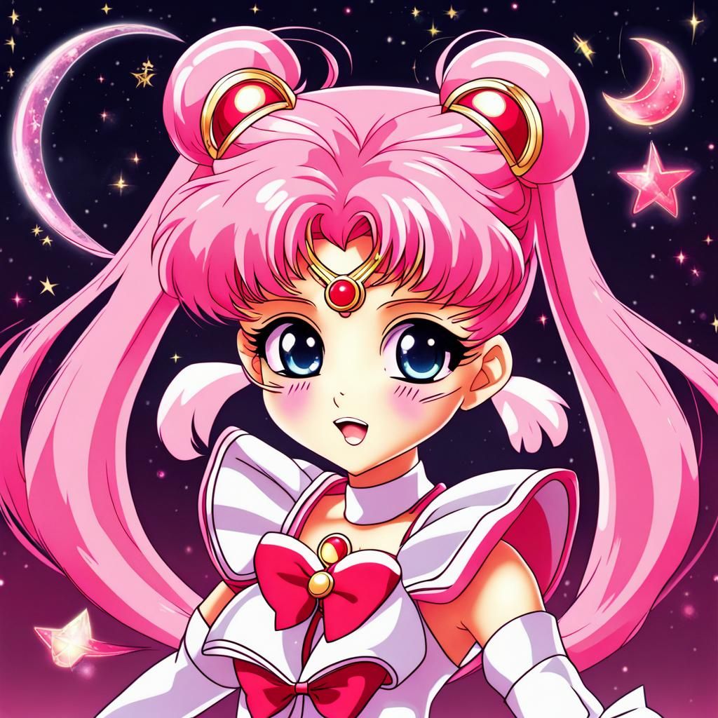 Magical Girl in Sailor Moon Style