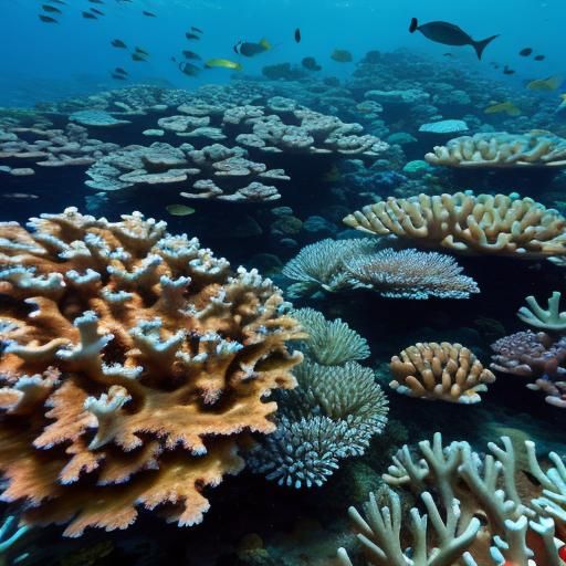 Vibrant Australian Coral Reef Ecosystem