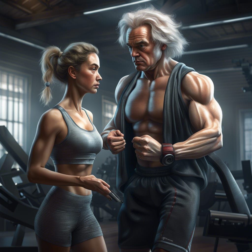 Ludwig van Beethoven as personal trainer 2