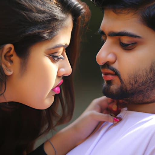 Intimate Moment Captured with Bokeh and Natural Light