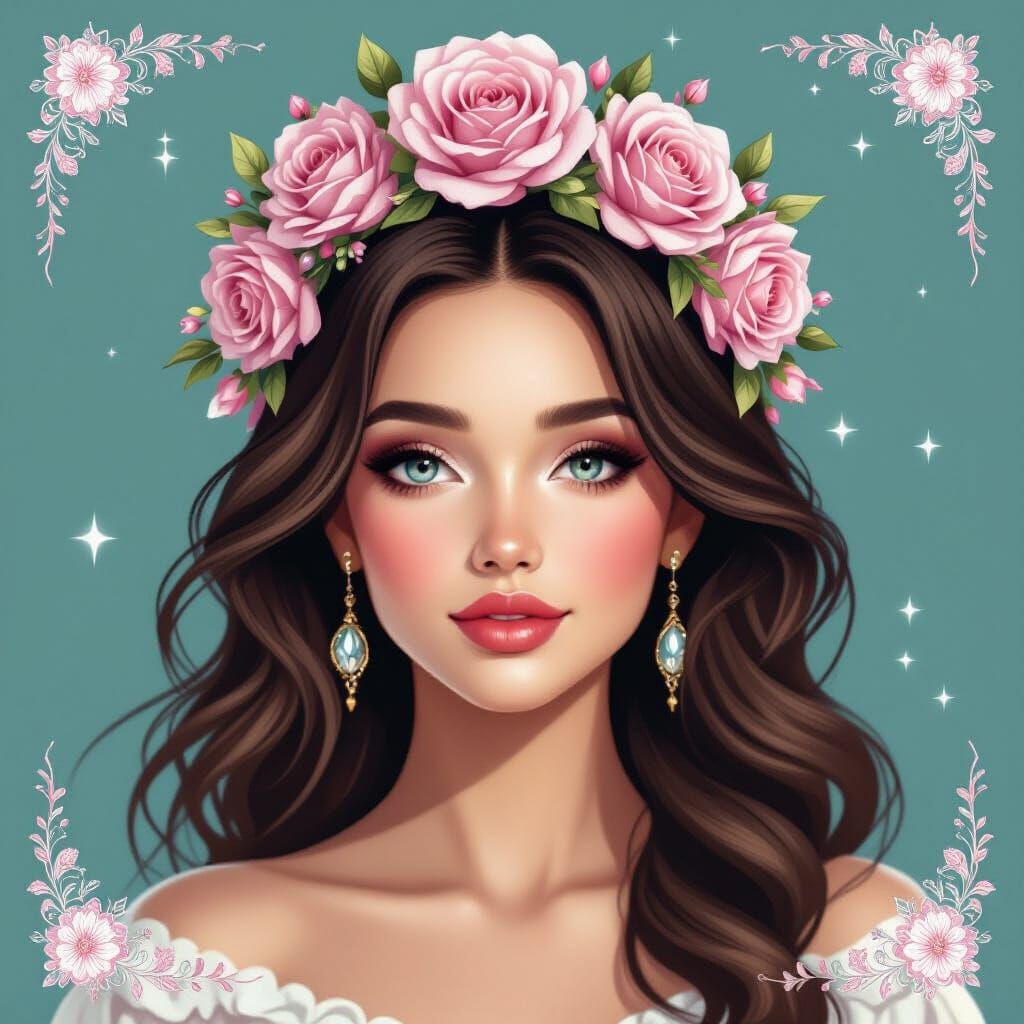 Rose Goddess: An AI Interpretation