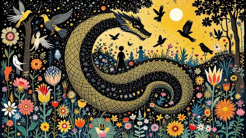 Eden Serpent: Graphic Art Menagerie