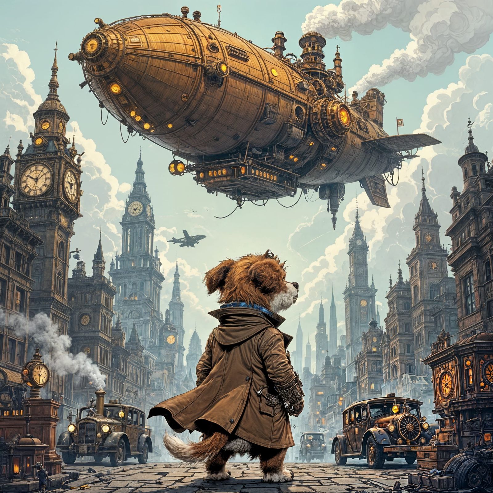 Pooky-puppy, big city detective agency is on duty!