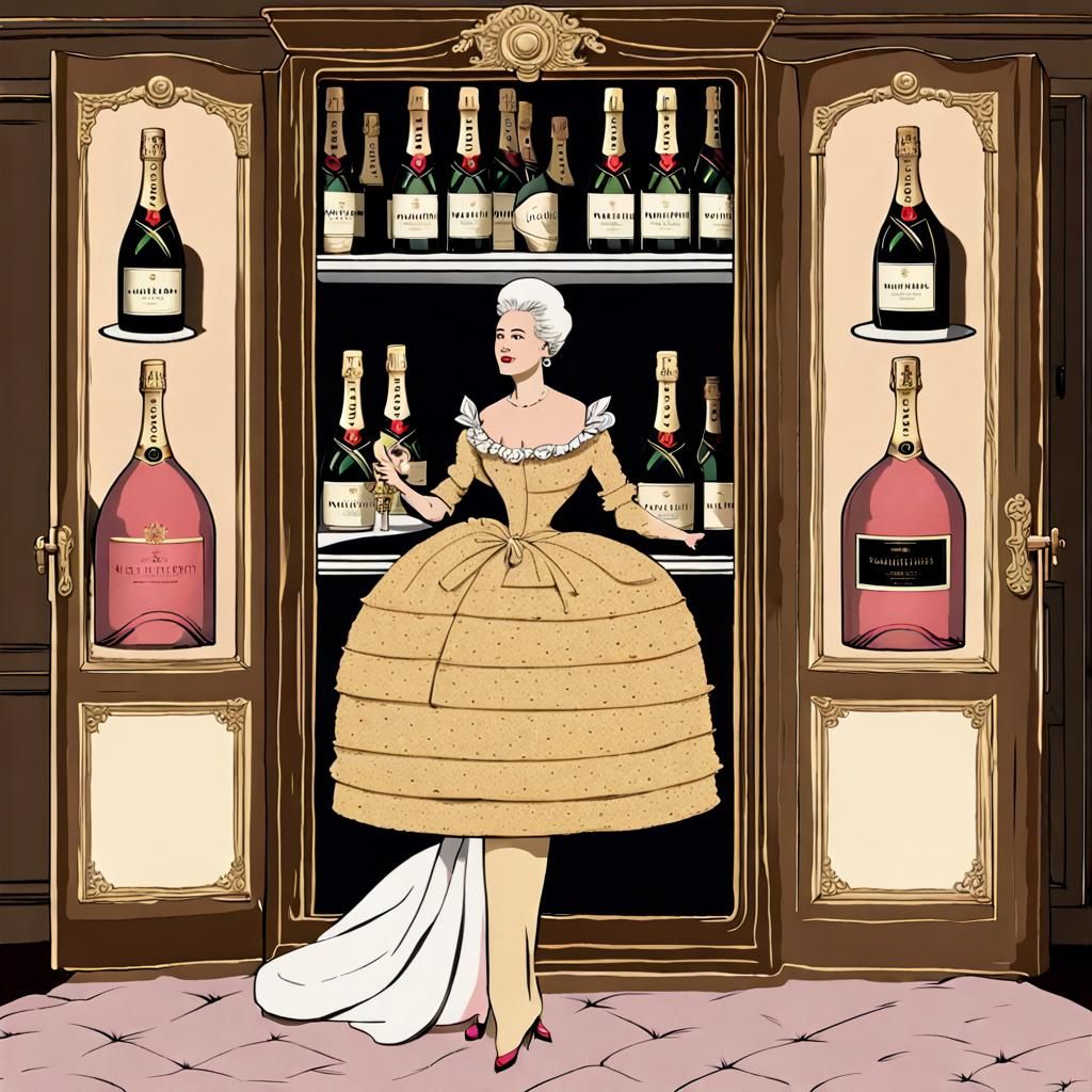 Killer Queen: A Glamorous Digital Portrait