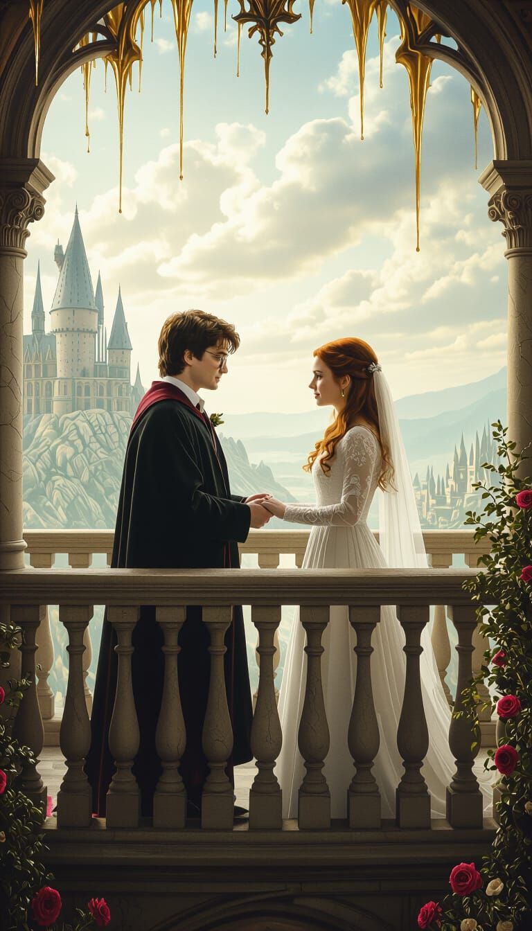 Harry and Ginny's Fairytale Wedding: Surreal Hyperrealism