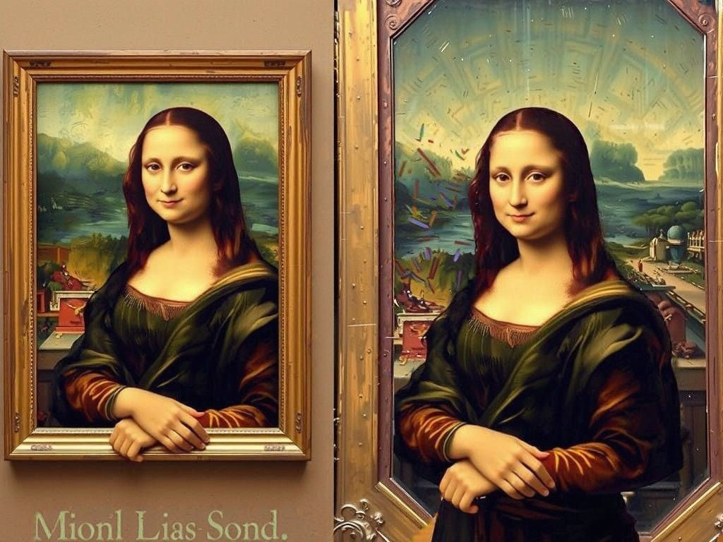 Mona Lisa's Mystical Doppelganger at the Louvre