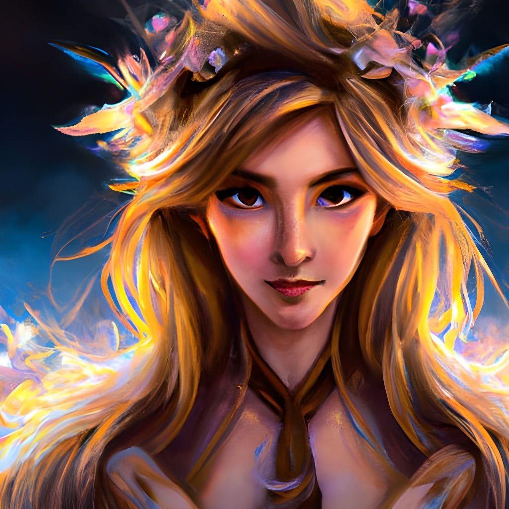 Detailed Portrait in Dynamic Lighting, 8K Resolution