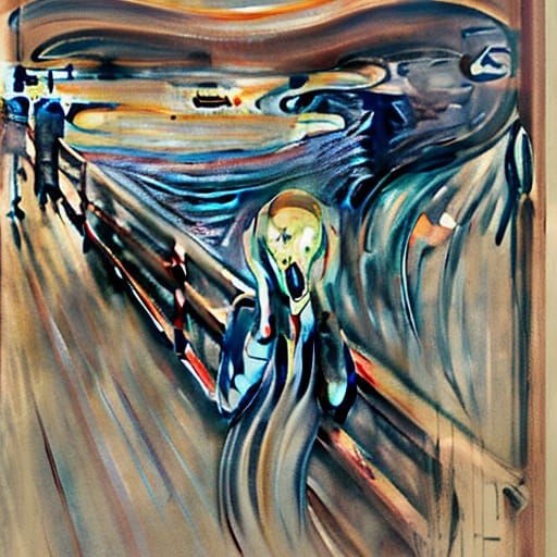 Edvard Munch's 'The Scream' Reimagined