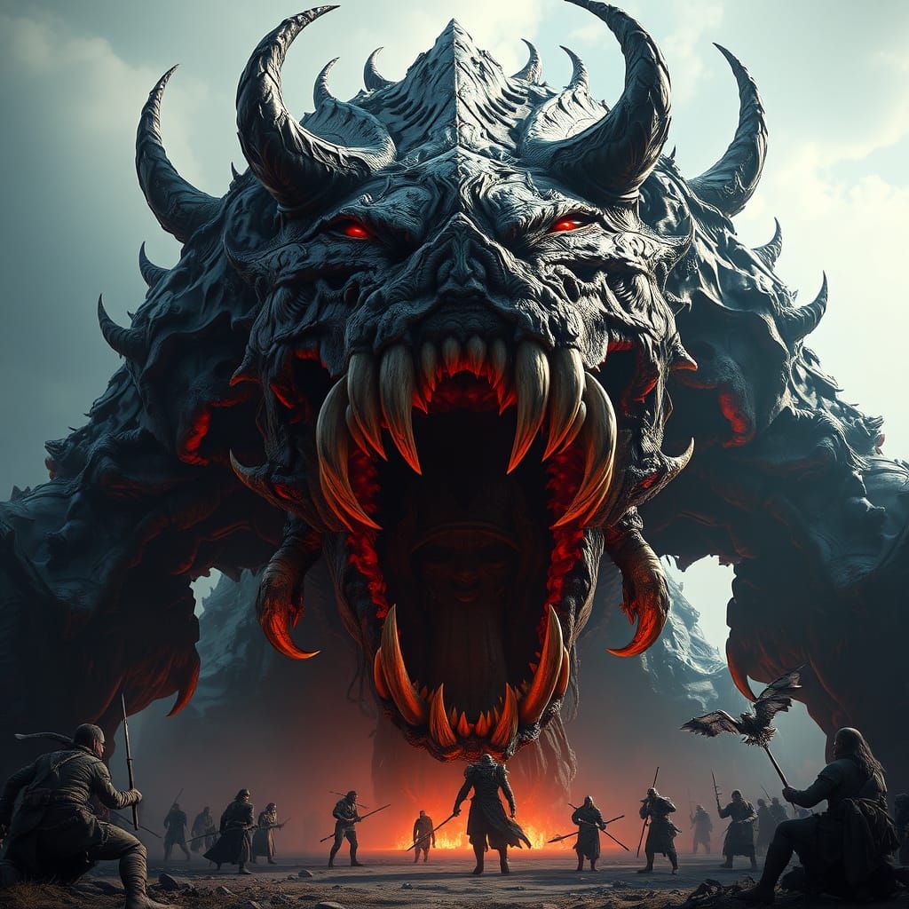 Colossal Beast of Teeth, Tusks, and Claws