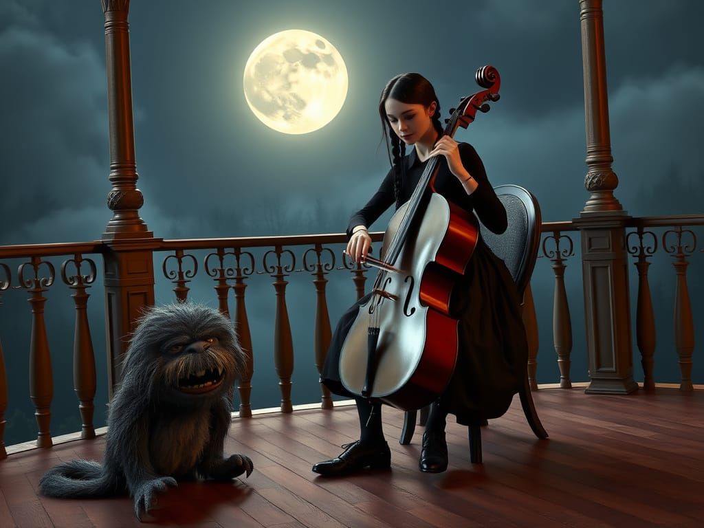 "Music Hath Charms to Soothe The Savage Beast"  3