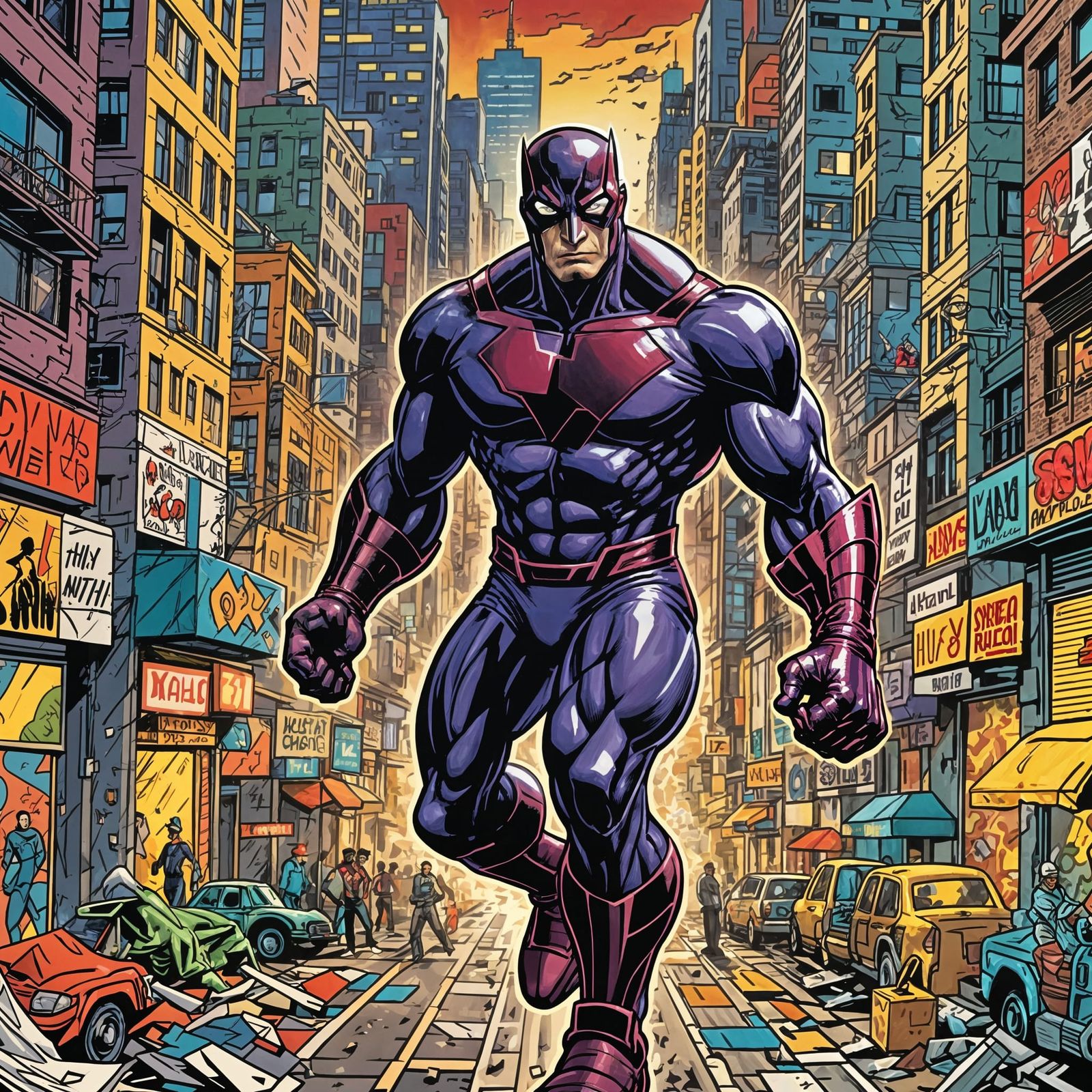 Superhero Prune Man: He'll Give You the Runs