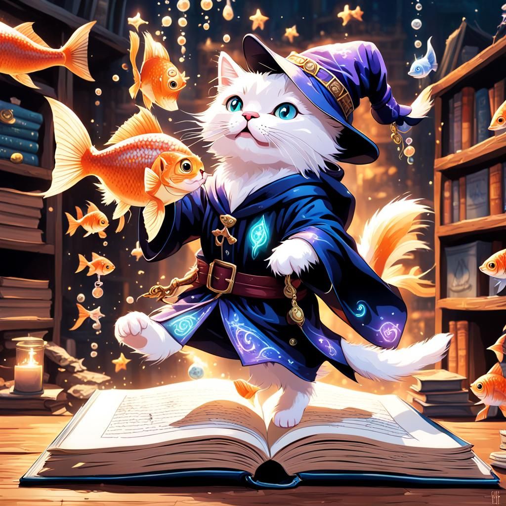 Magic cat