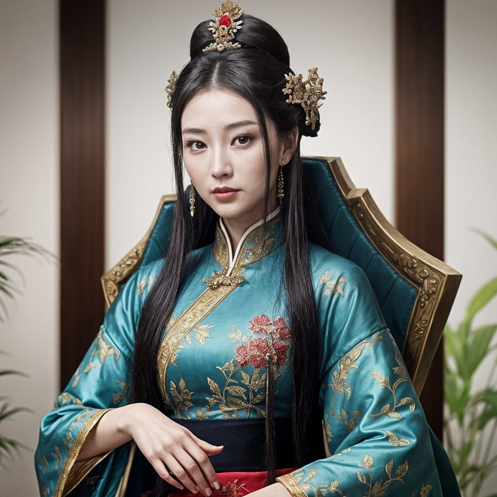 Majestic Empress Wu in Regal Beauty