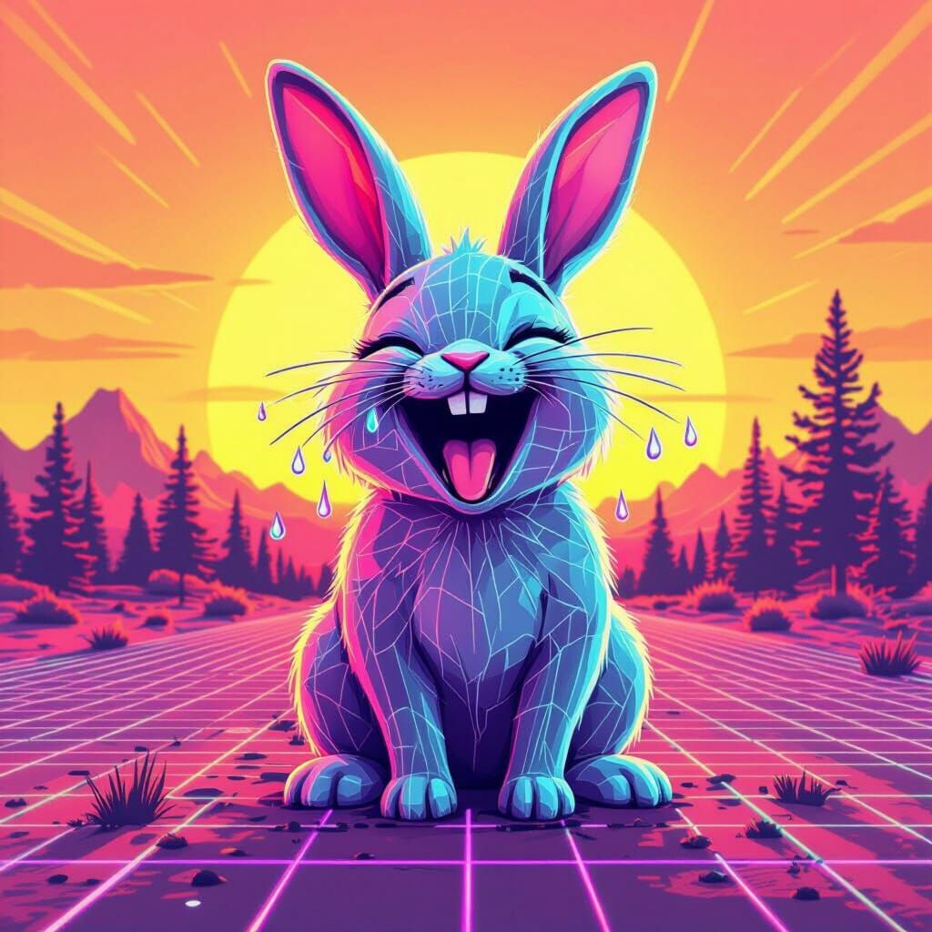 Laughing Bunny #2
