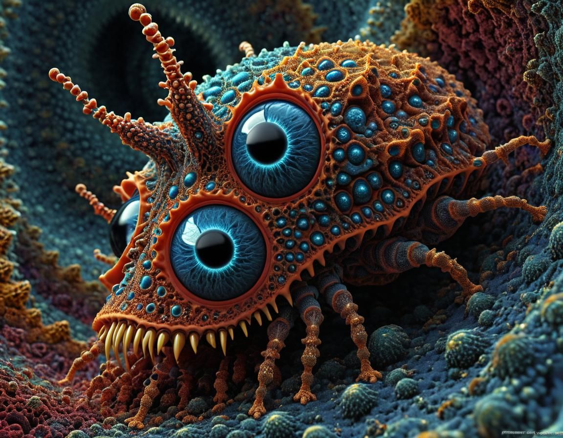 Trippy Genetic Randomizer in Mandelbulb Style