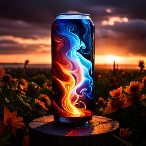 Dragon in a Bottle: Hyperrealistic Digital Art