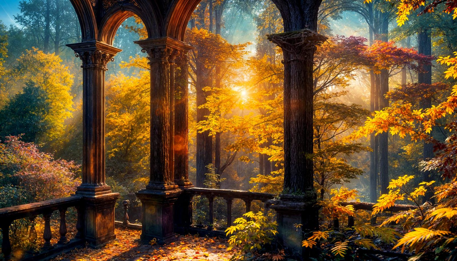 Ethereal Fine Art Painting with Soft Transitions