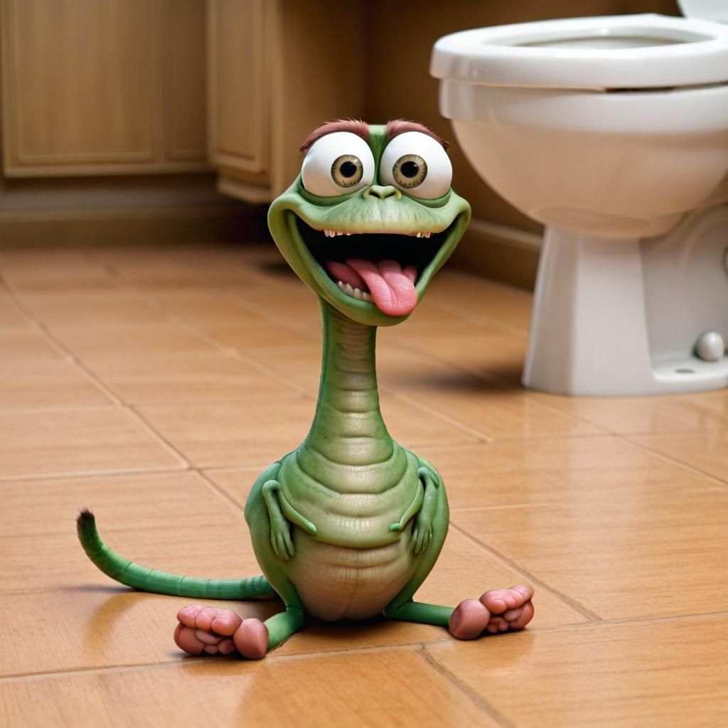 Abstract AI Image Generated From Word 'Funny'