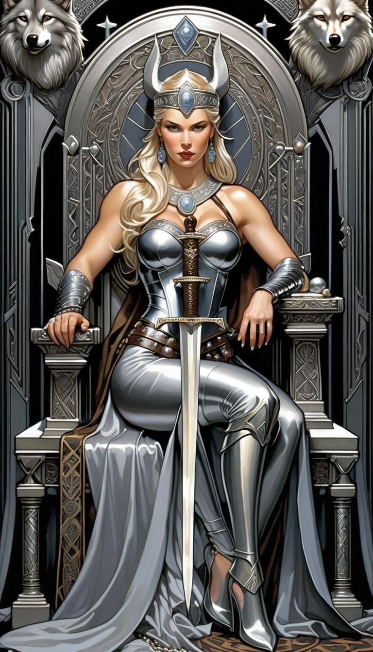 Tarot Card: Queen of Swords