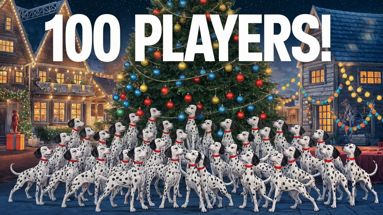 100 Dalmatian Dogs Celebrate Christmas
