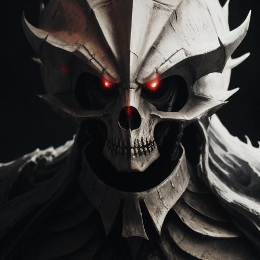 Scary Octomus in Dark Fantasy Cinematic Scene