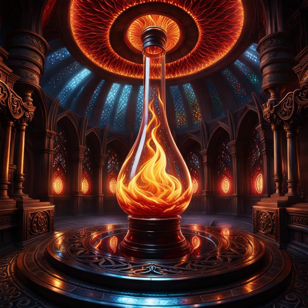 Bottle of fire series