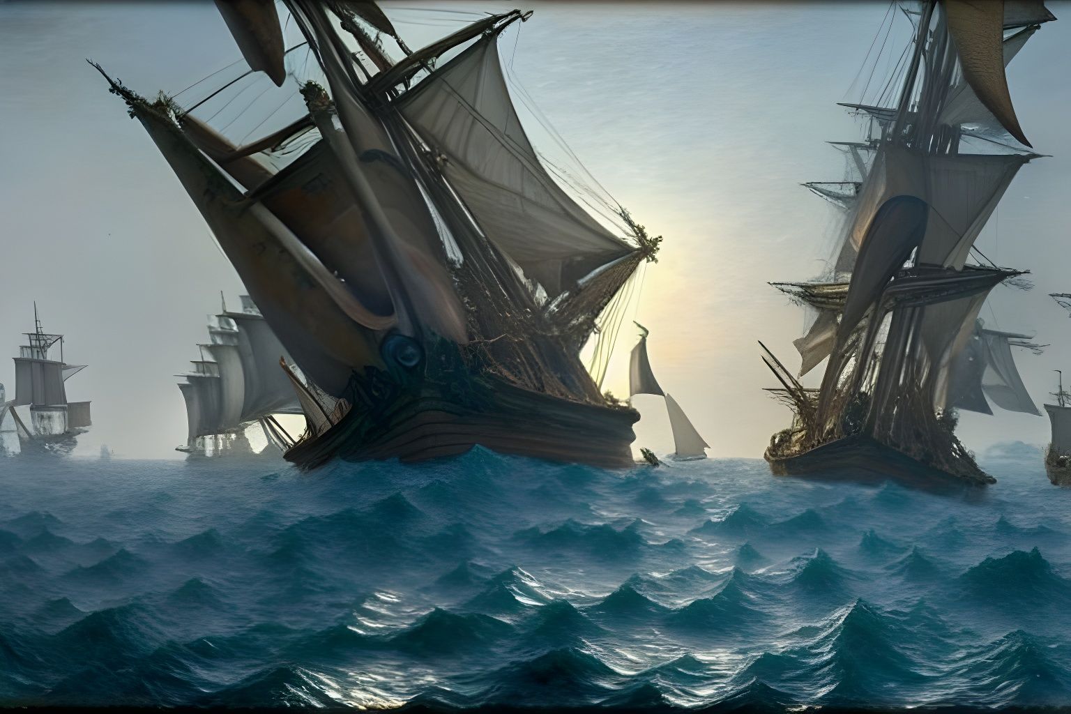 Alien Generals Fishing for Megalodon Tuna