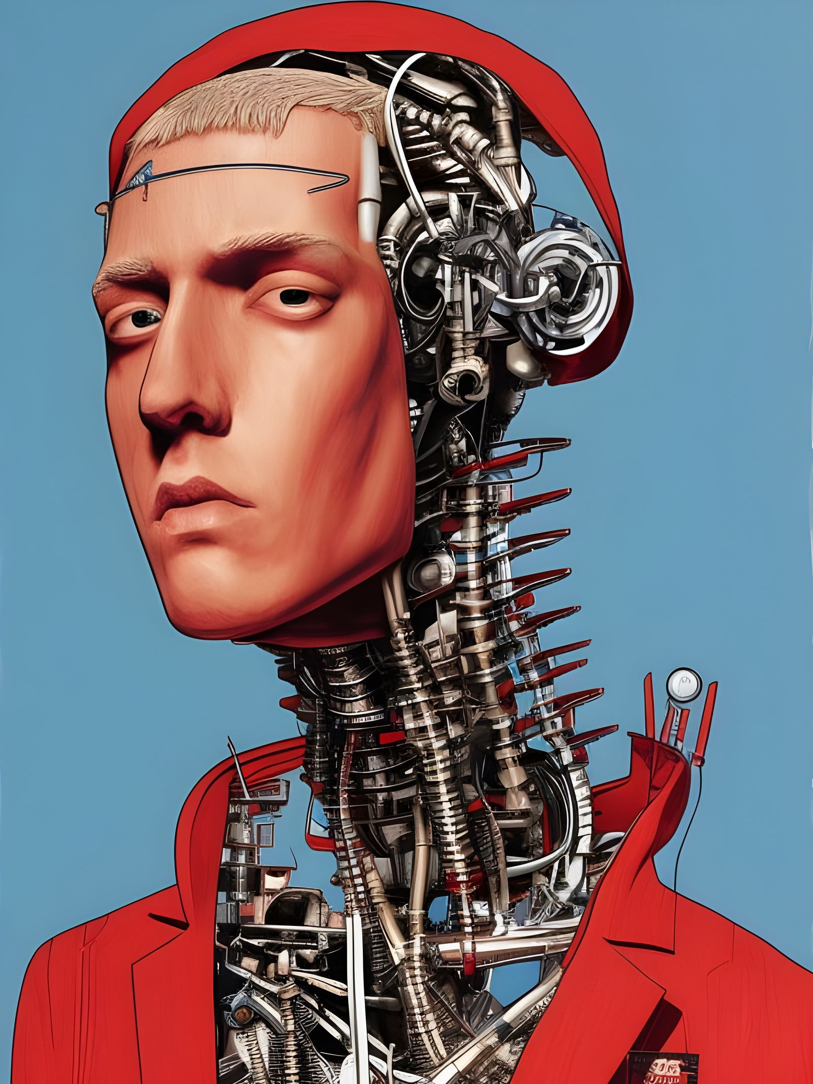 "They said I rap like a robot, so call me Rap-bot"