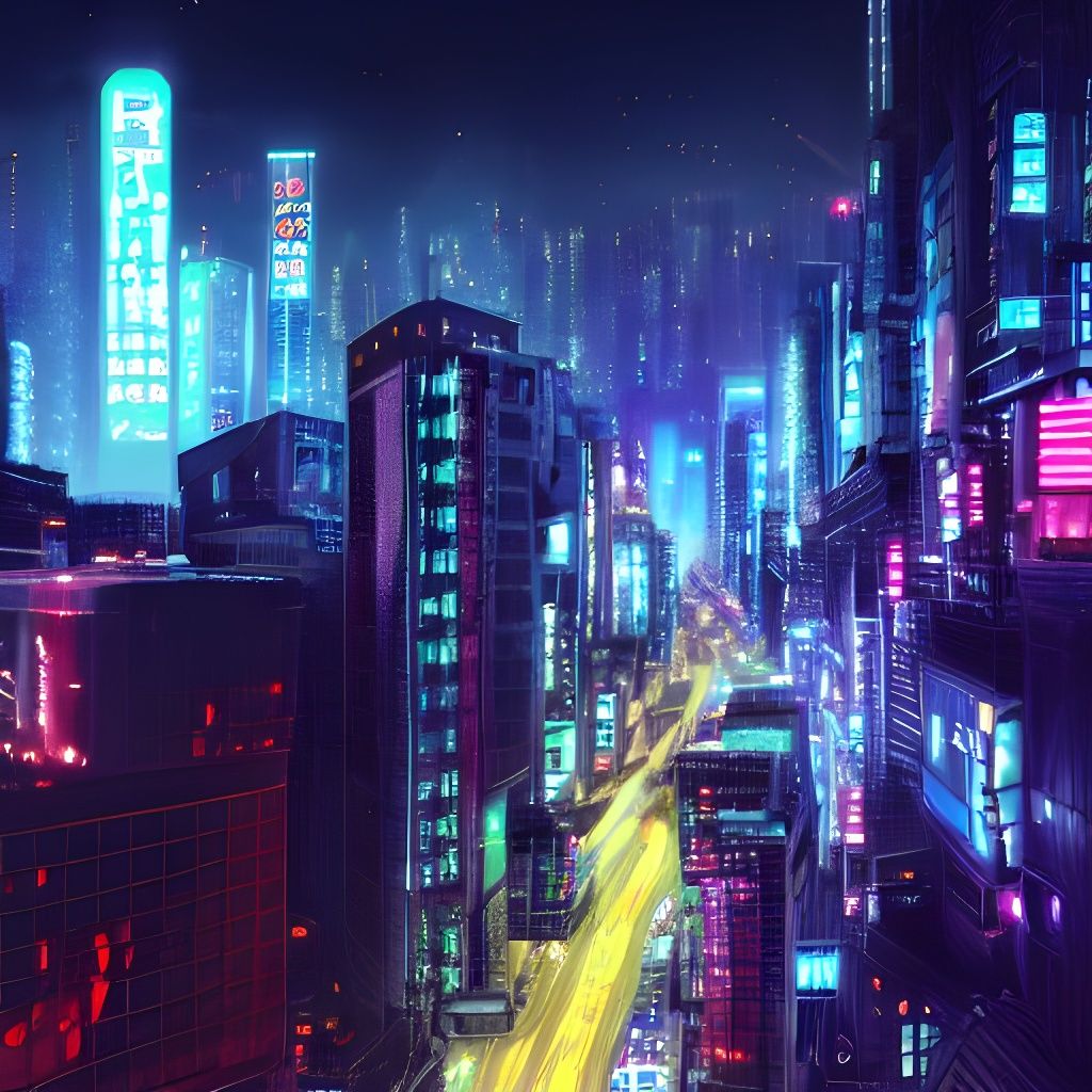 Neo-Futurist Tokyo Cityscape in 8K