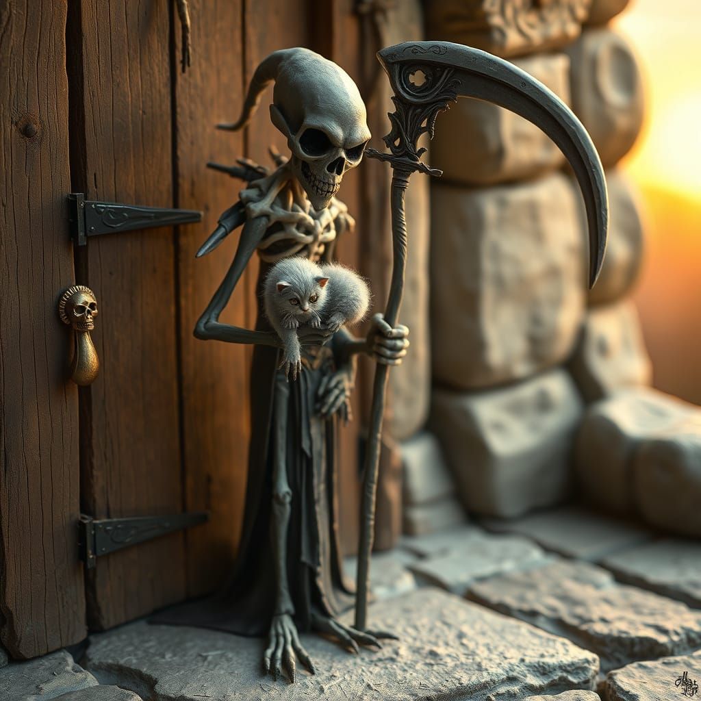 Discworld's Whimsical Death in Clay