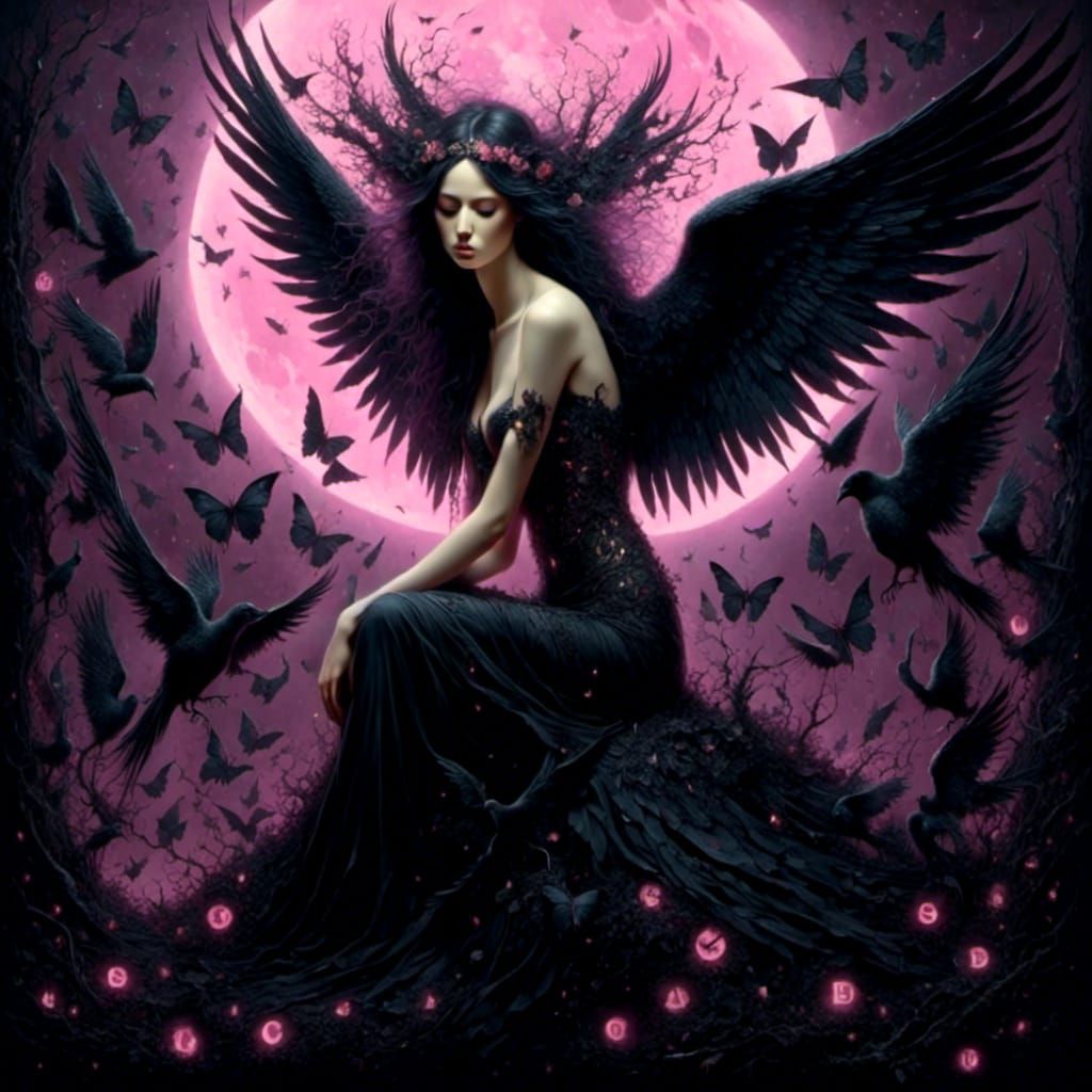 Angel of Darkness Offers Eternal Sleep