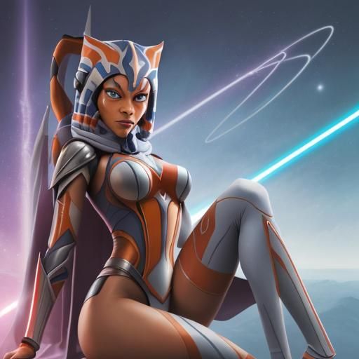 Ahsoka as Anime Superhero