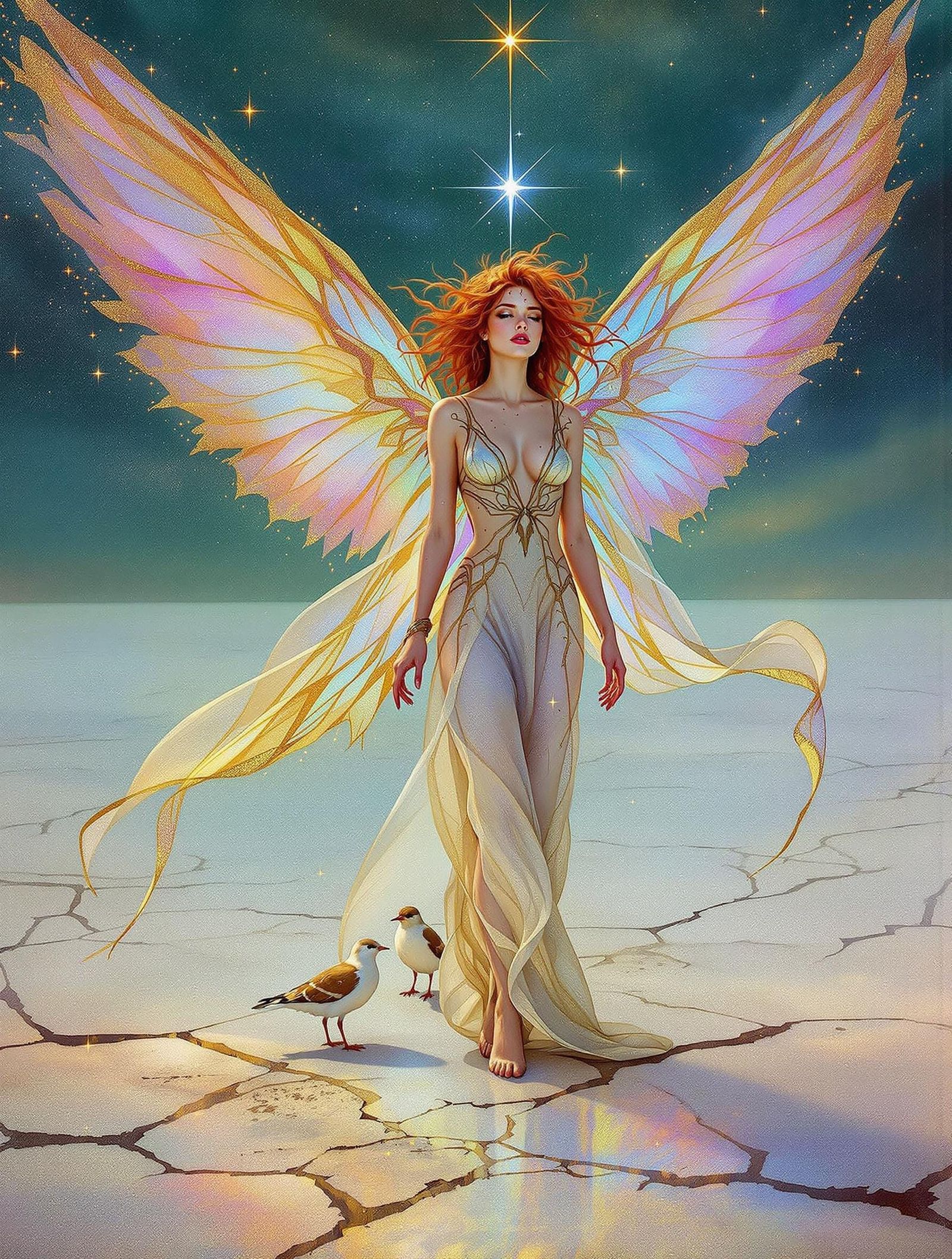 Celtic Fairy Protects Endangered Birds in Industrial Landsca...