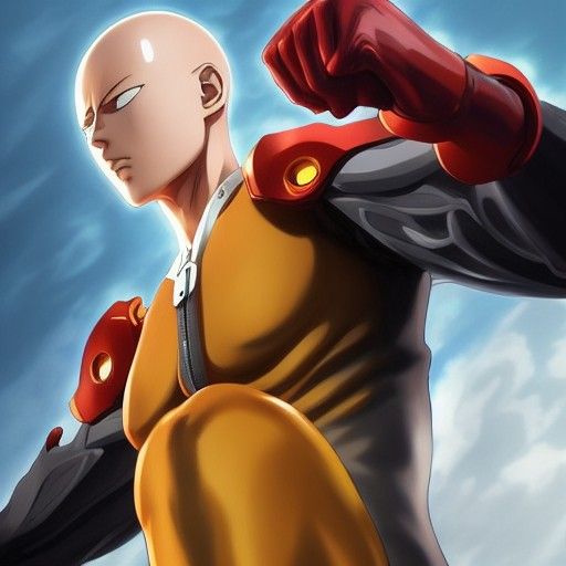 Genos from One-Punch Man: Detailed Character Art