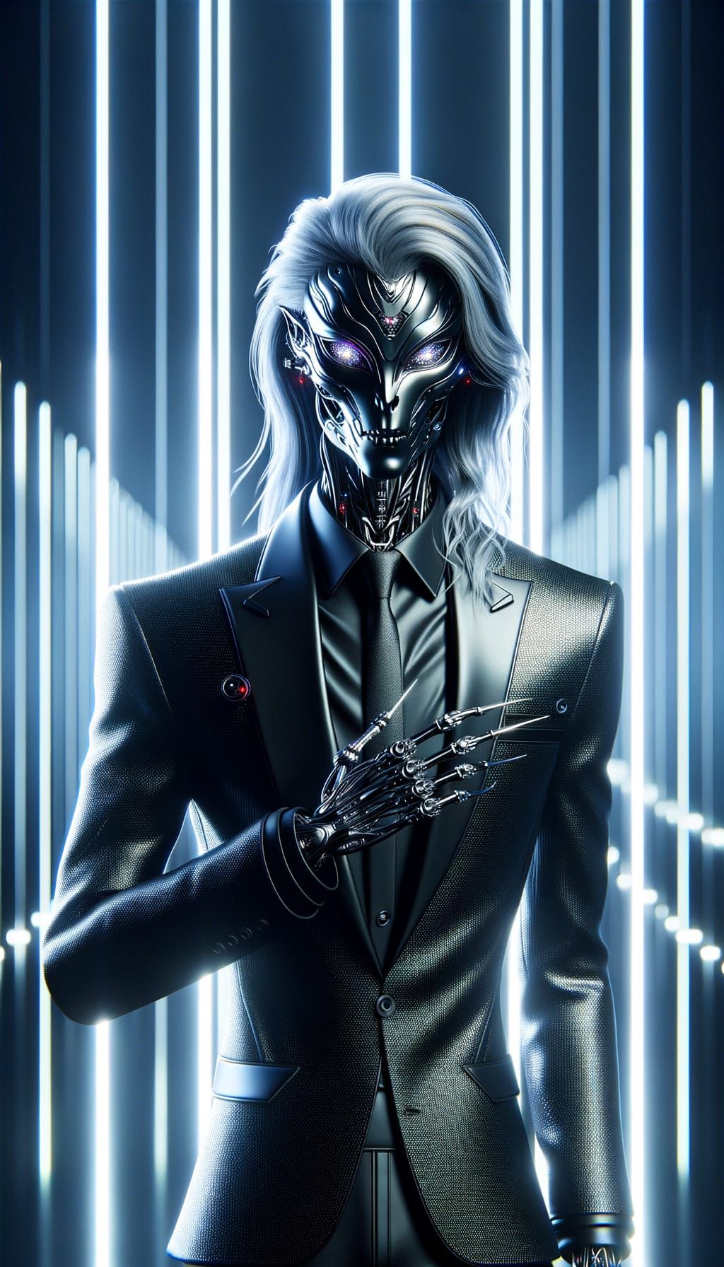 John " Cyber Assassin " Wick in 20XX