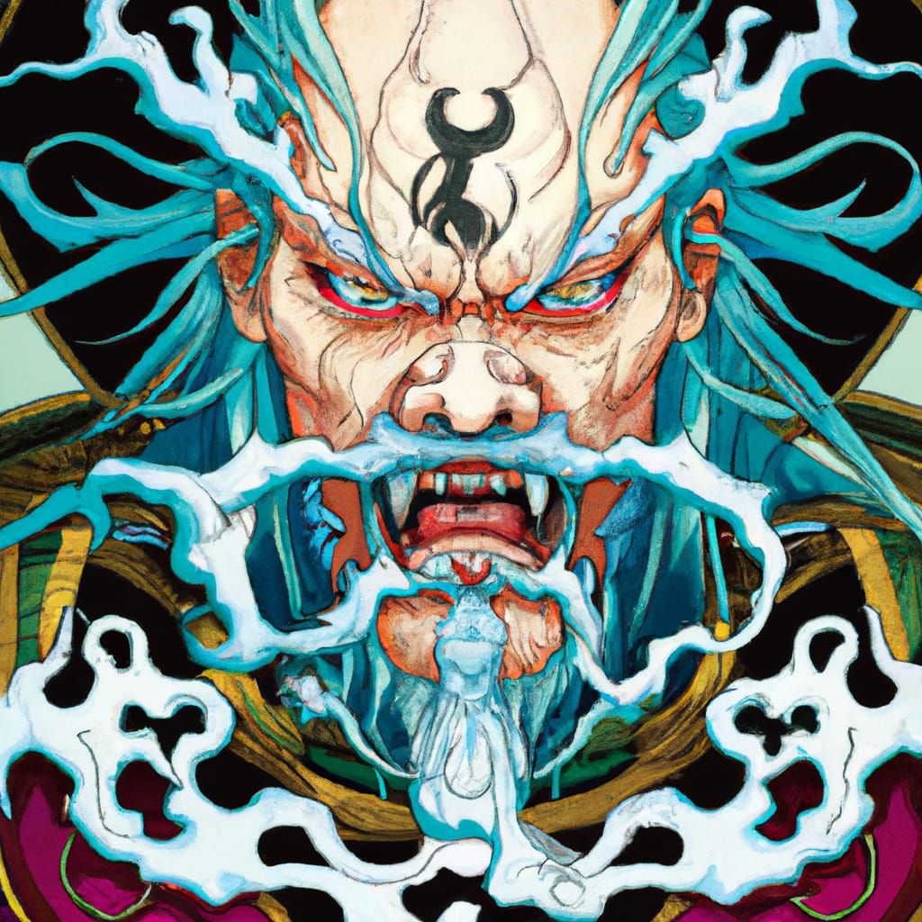 雷神 (Raijin), Shinto God of Lightning