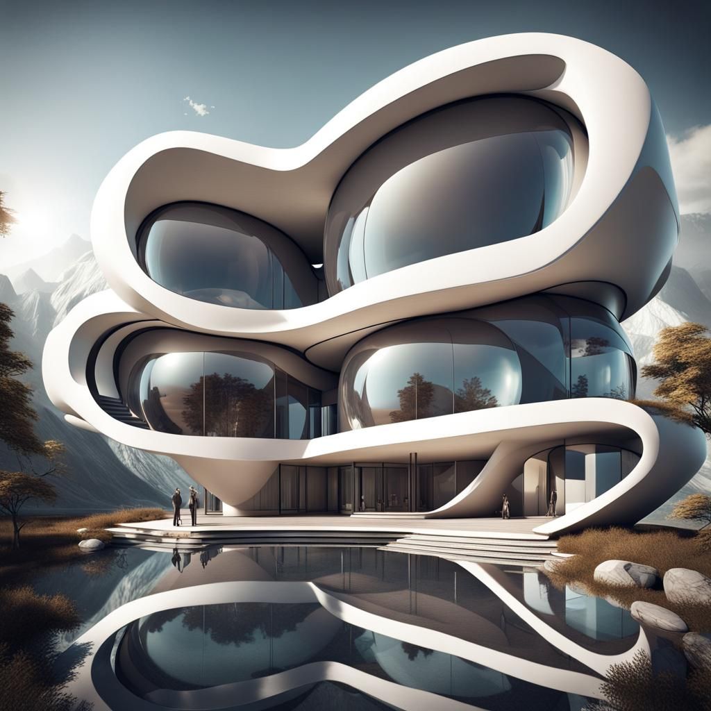 Abstract & Futuristic Home Architecture