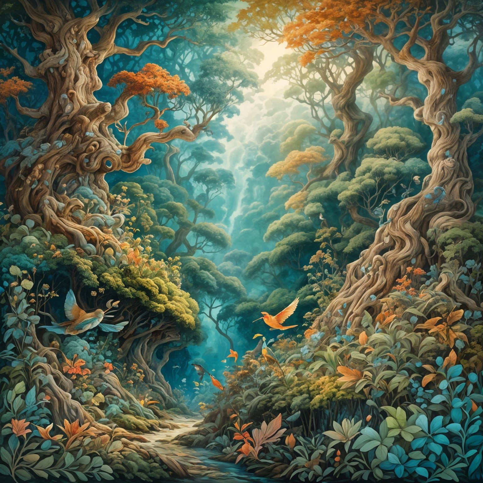 Deep into the forest🪶