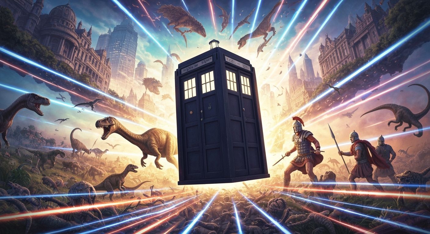 The Thirteenth Doctor's Time-Traveling TARDIS