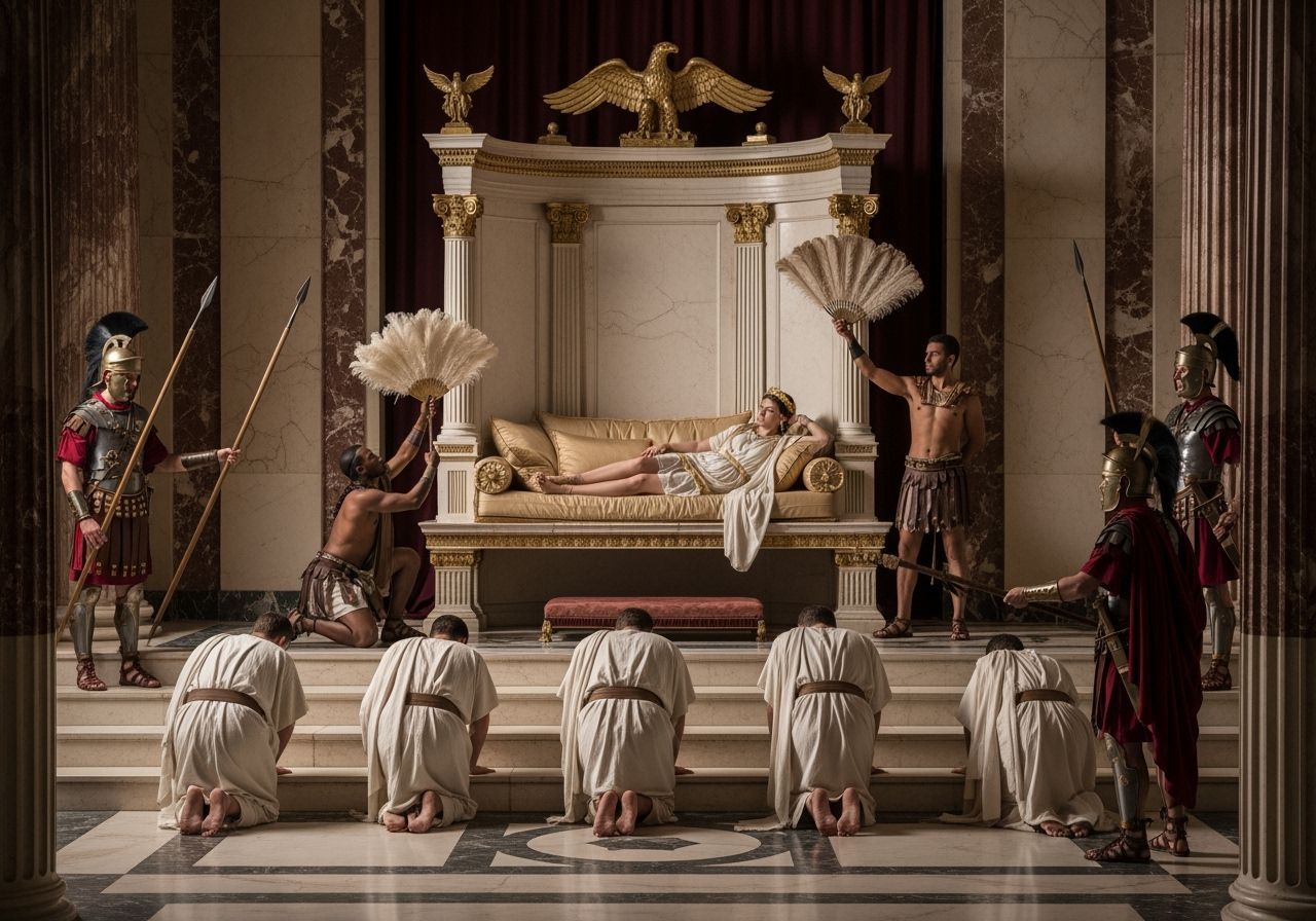 Empress Messalina's Lavish Throne Room in Ancient Rome