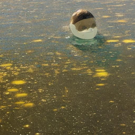 Holographic Girl in Cyberpunk City with Miniature Sun