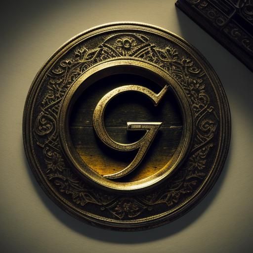 Hyperrealistic Letter G in High Definition