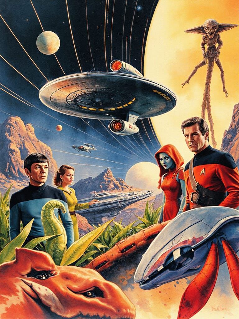 In honor of Star Treks TV Series