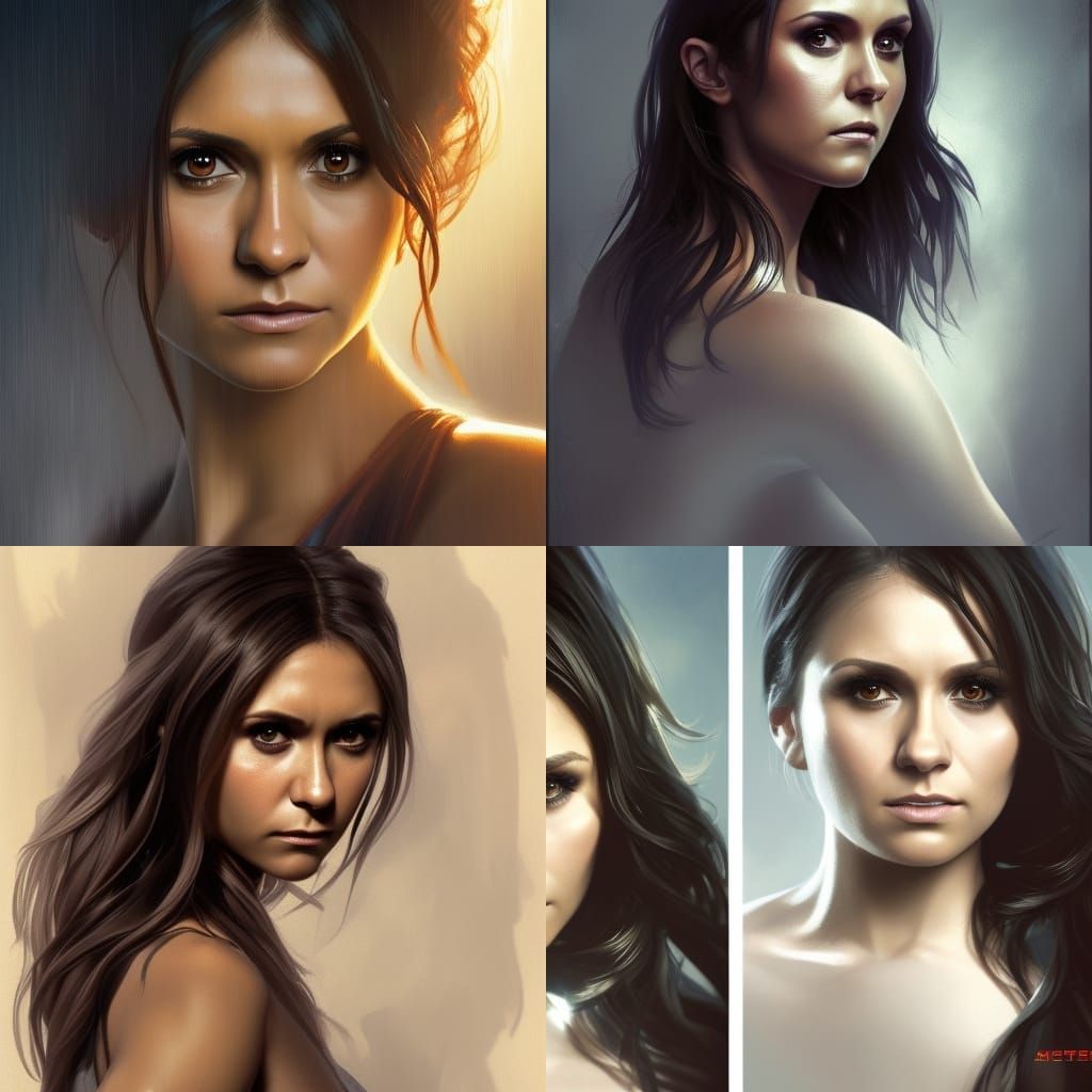 Detailed Portrait with Dynamic Lighting