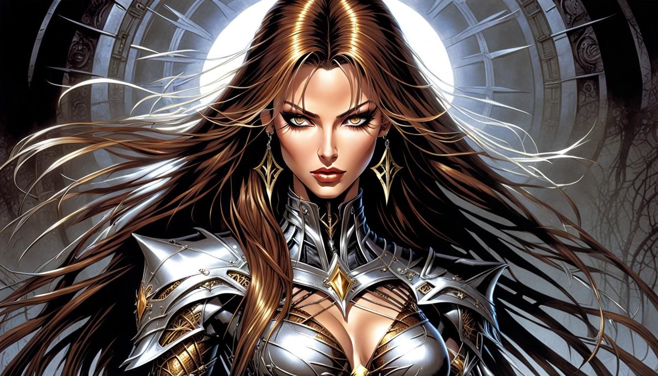 Sara Pezzini as Witchblade, Comic Book Art
