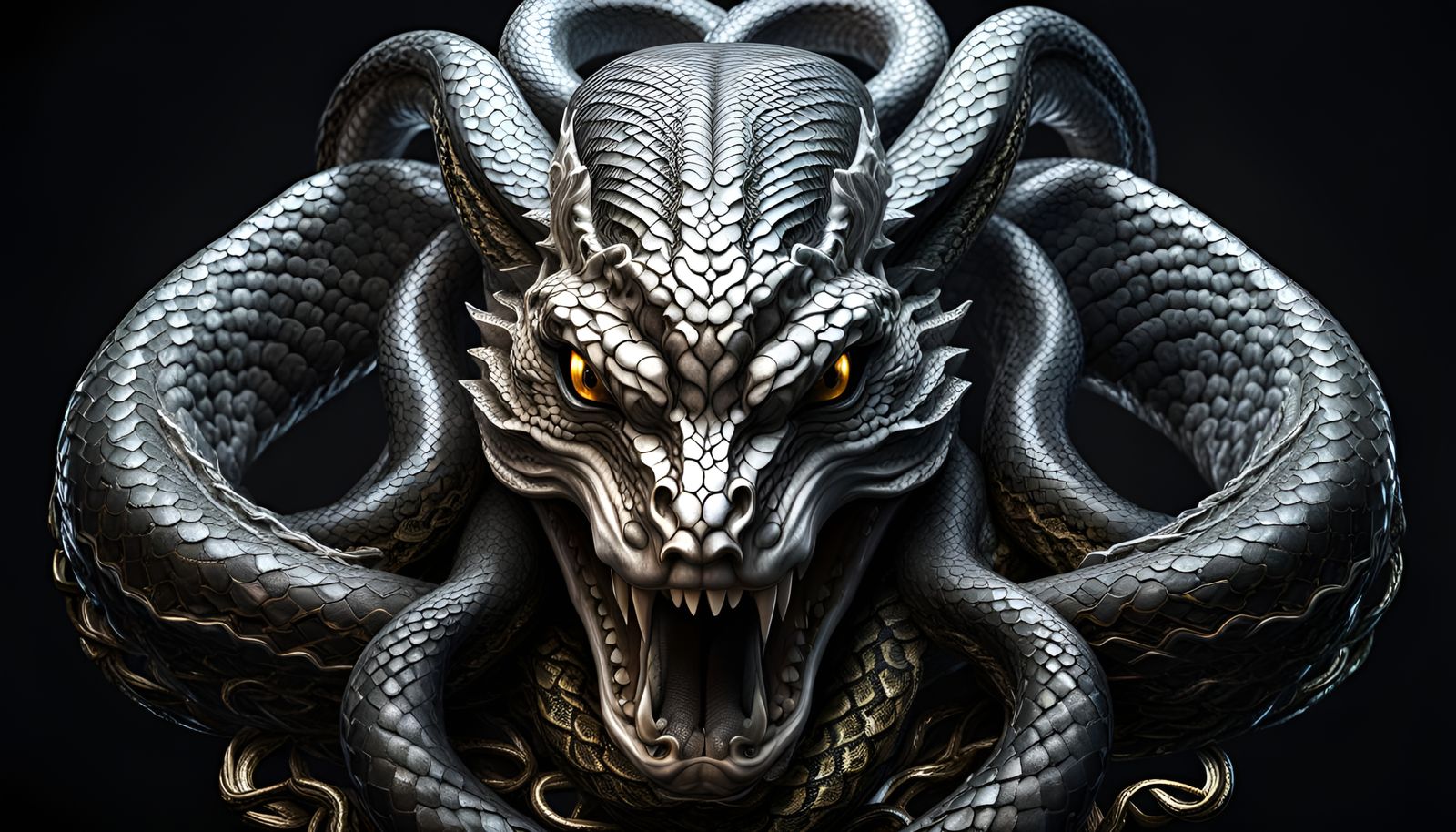 A Chrome Dragon Snake (Continued)