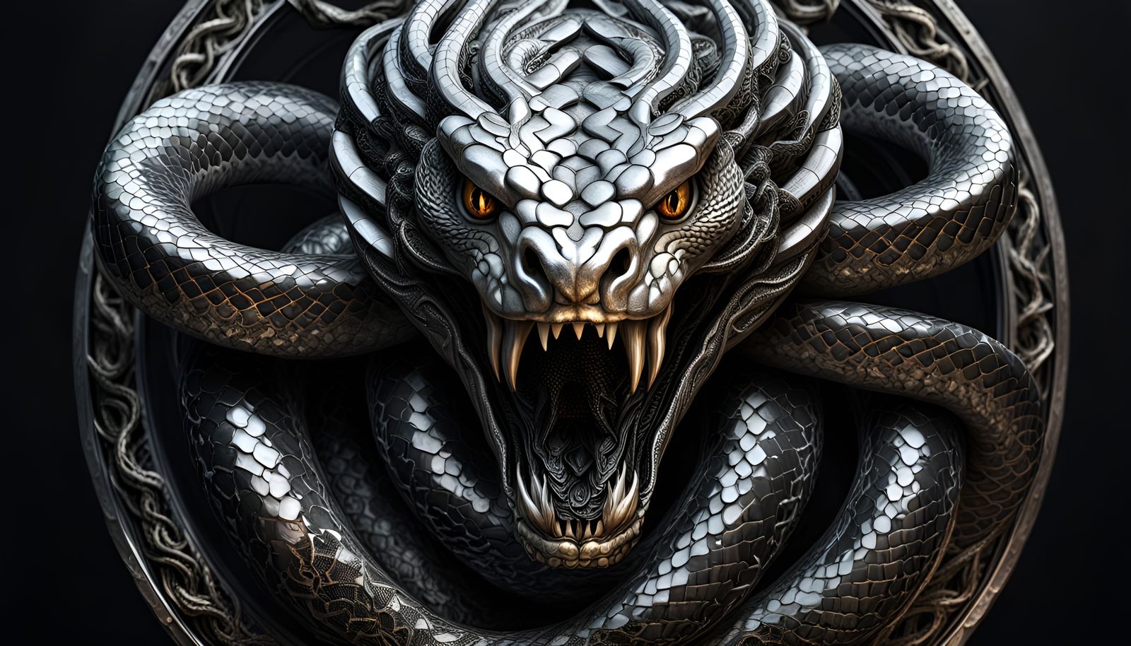 A Chrome Dragon Snake (Continued)